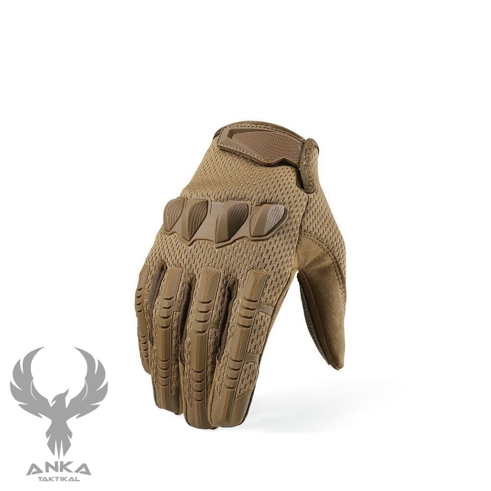 Anka Taktikal Cold Gear Eldiven Kahve - M