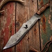 Eaglefang Sawback Ahşap Kabzalı Pala