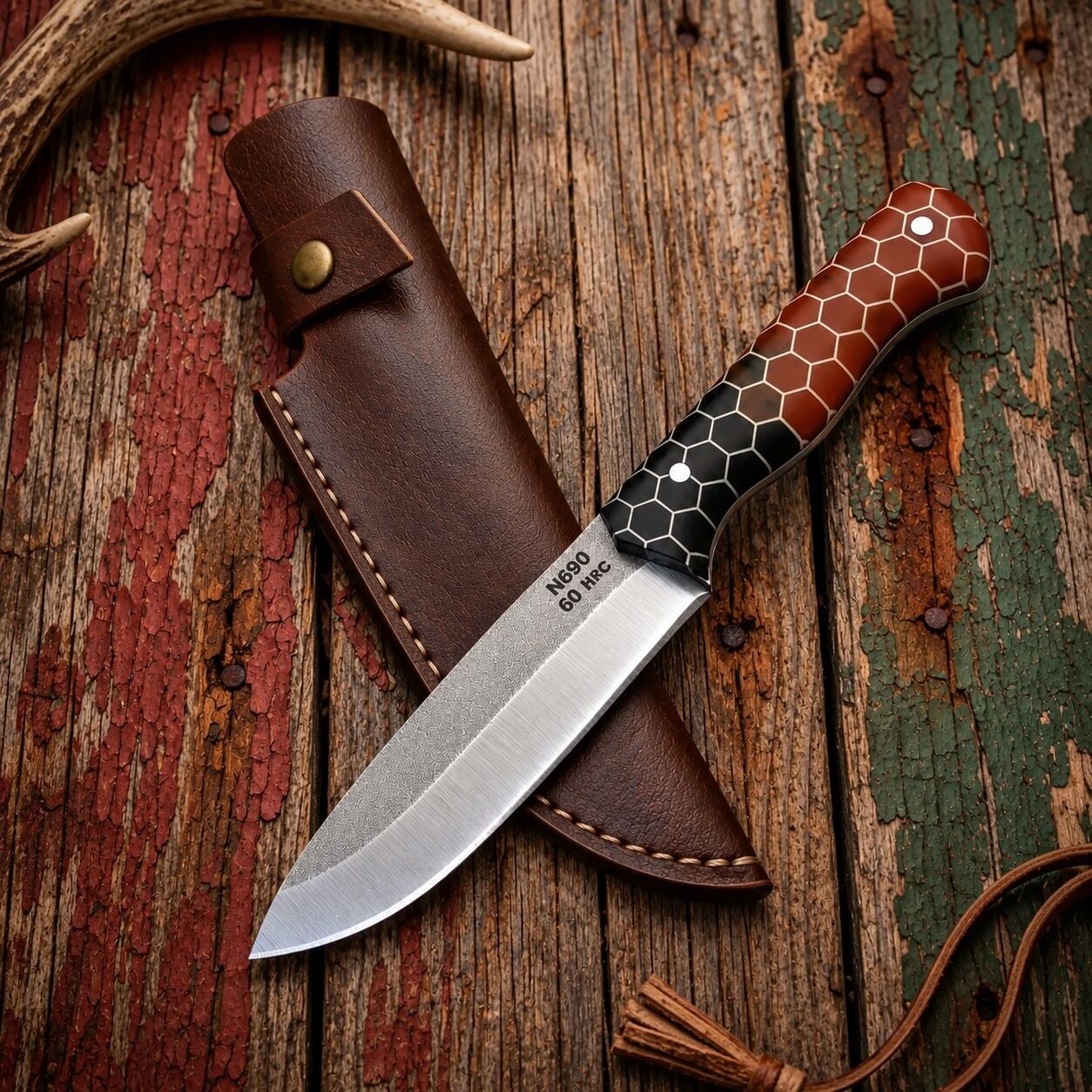 Valtheris N690 60 HRC Kamp Bıçağı