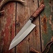 Carmine Kiritsuke N690 Profesyonel Şef Bıçağı Gri