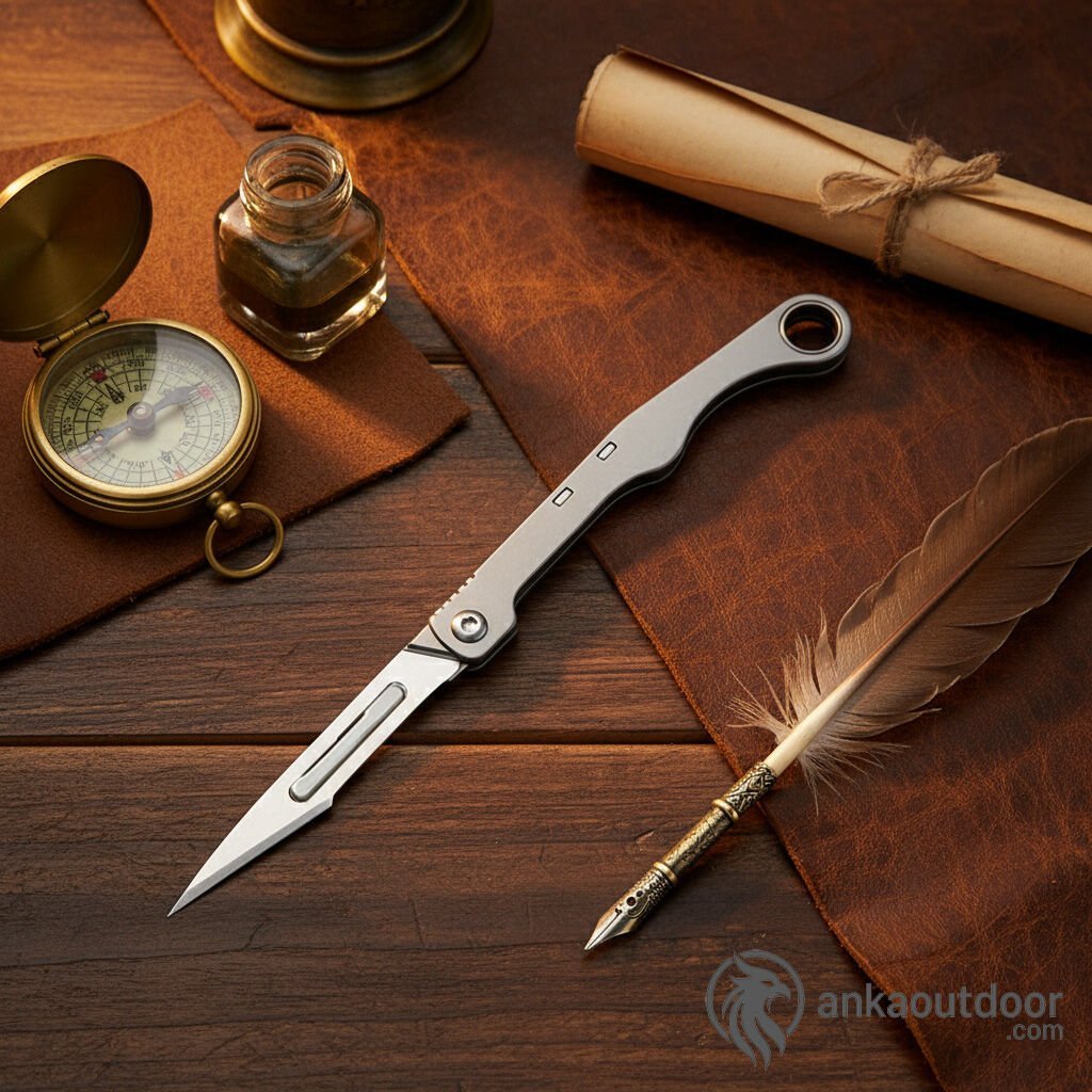 Micro Titanium Neşter Çakı