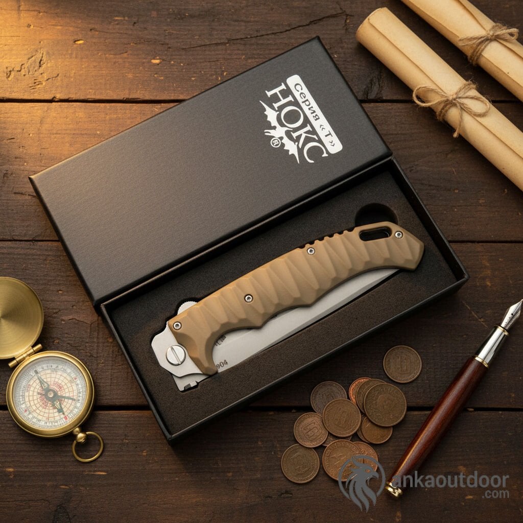 Russian HOKC Major 504 Çakı Kahve