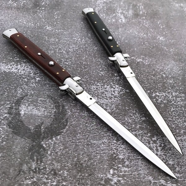 Akc Godfather Stiletto Bıçak 33cm Siyah