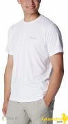 Columbia Tech Trail Crew Neck II T-Shirt Beyaz