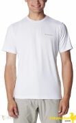 Columbia Tech Trail Crew Neck II T-Shirt Beyaz