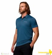 Columbia Hike Polo T-Shirt Mavi