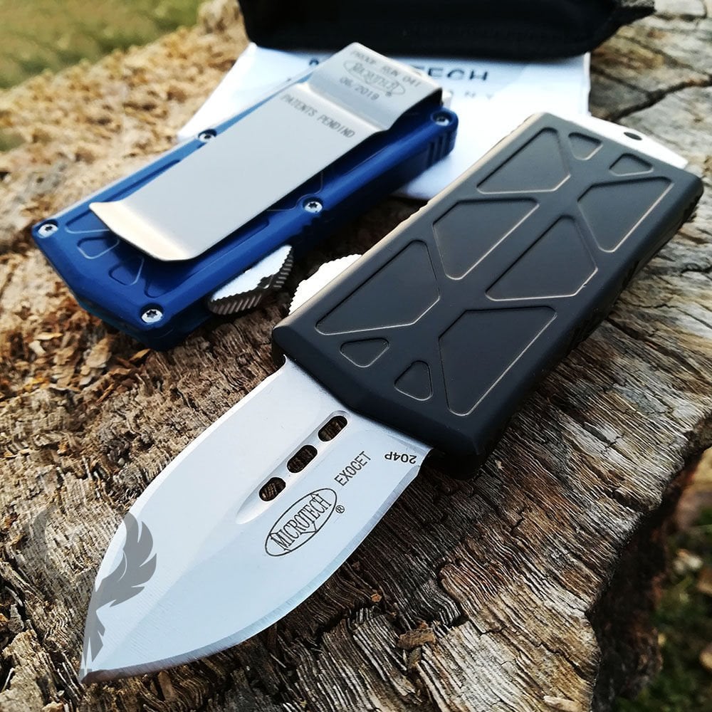 Microtech Exocet Satin Otomatik Bıçak