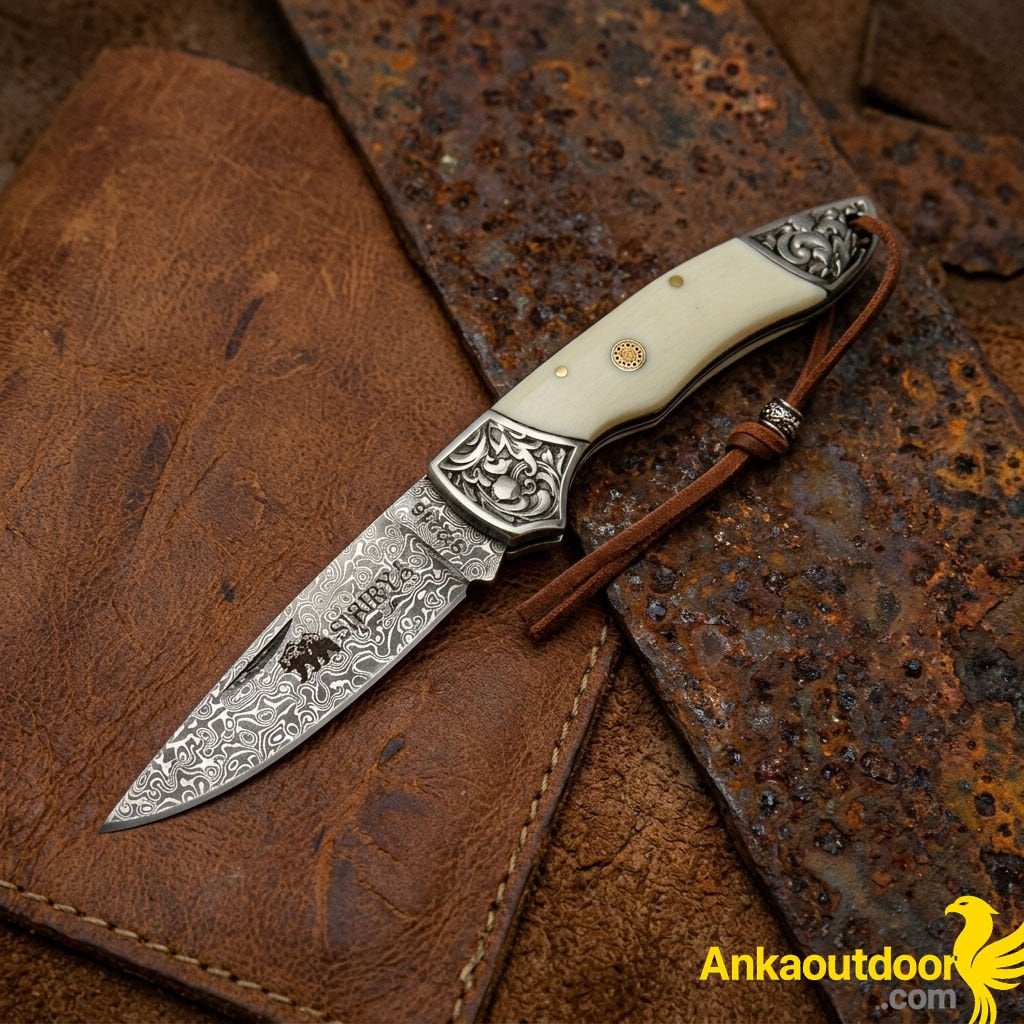 Sibirya Damascus Sedef Çakı