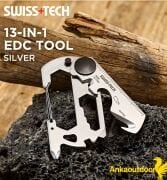 SWISS+TECH 13-IN-1 Karabina Multi Tool