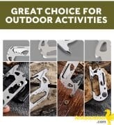 SWISS+TECH 13-IN-1 Karabina Multi Tool