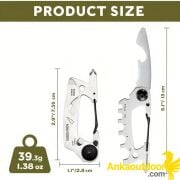 SWISS+TECH 10-IN-1 Karabina Multi Tool