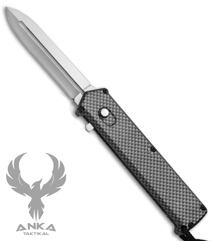 Anka Çek Bas Sustalı Bıçak Karbon