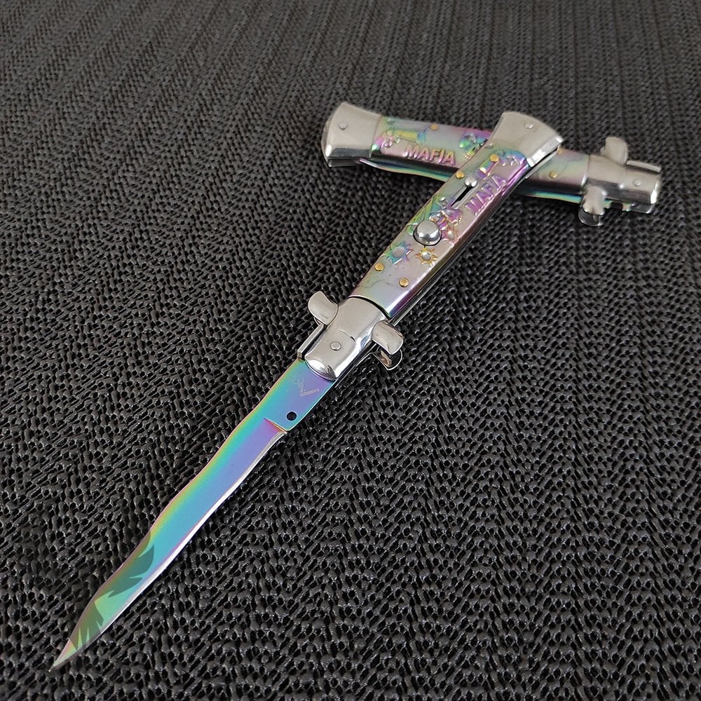 Akc Dragon Kris Stiletto Çakı Rainbow