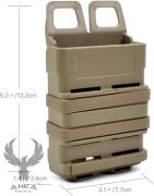 Anka Fast Mag MPT-55 5.56 Şarjör Kılıfı