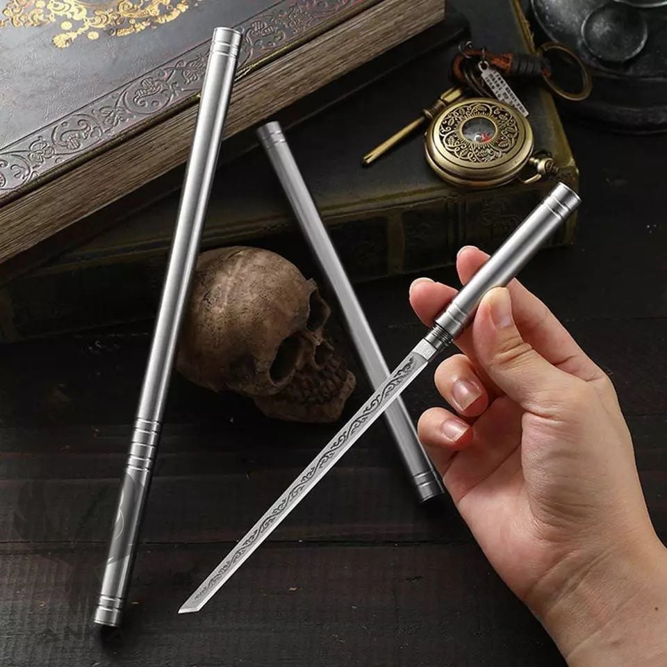 Tactical Stick Baton Bıçak