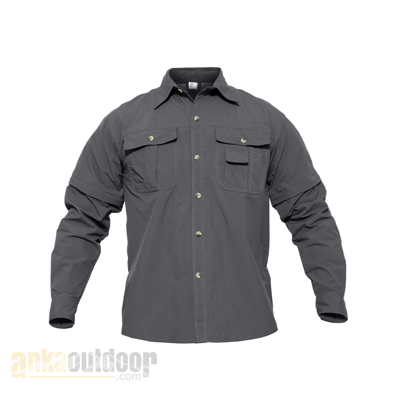 Tacsaven Taktik Gömlek Gri - XL