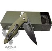 CRKT 4416 Division Deri Kılıflı Çakı Haki