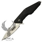 CRKT 4416 Division Deri Kılıflı Çakı Siyah