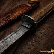 Ryumon El Yapımı Damascus Wakizashi