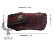 Sığır Derisi Çakı Kılıfı Aslan