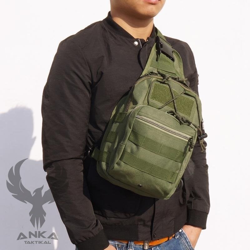 Tactical Sholder Çanta Haki