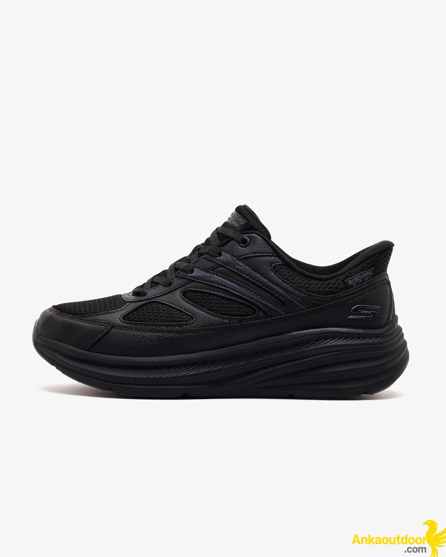 Skechers Bobs Skillz Spor Ayakkabı Siyah