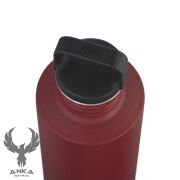 Esbit Sculptor Paslanmaz Çelik Spor Matara Bordo 0,75L