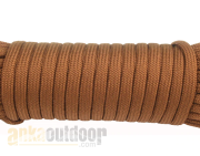 Paracord İp 4mm 1 Metre Kahve