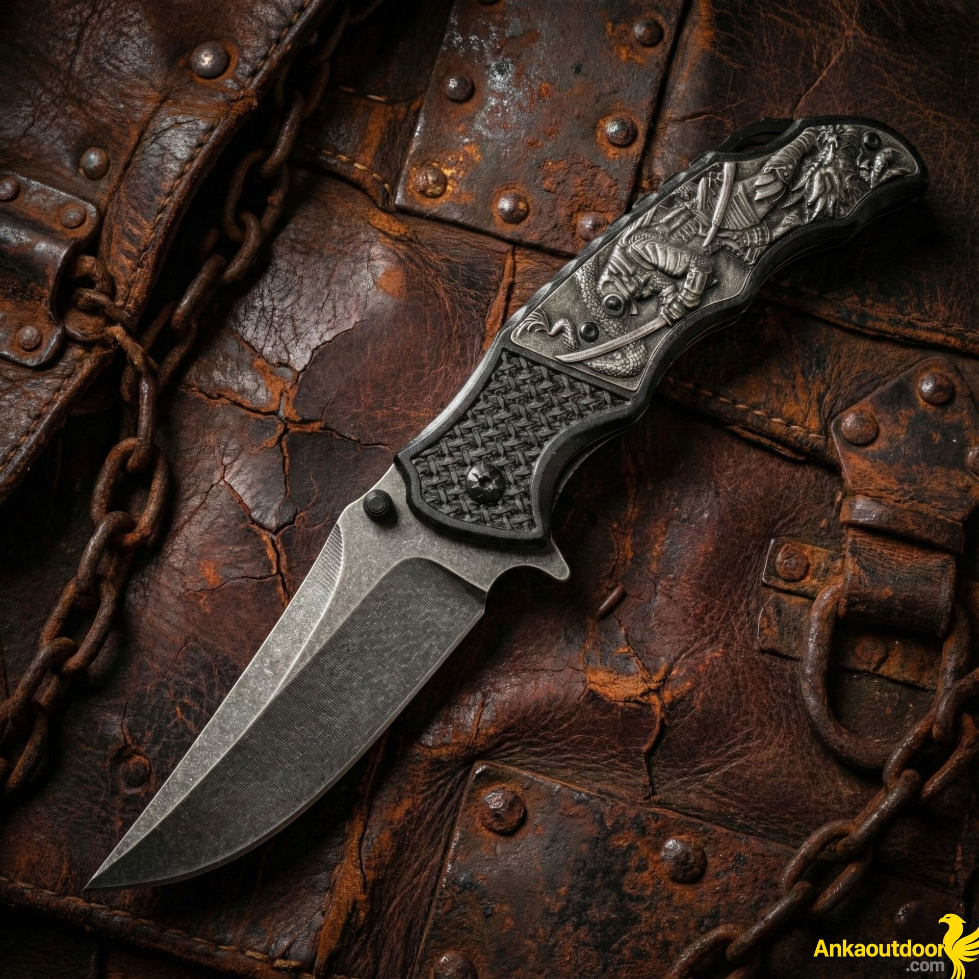 Black Oath Night Samurai Bıçak