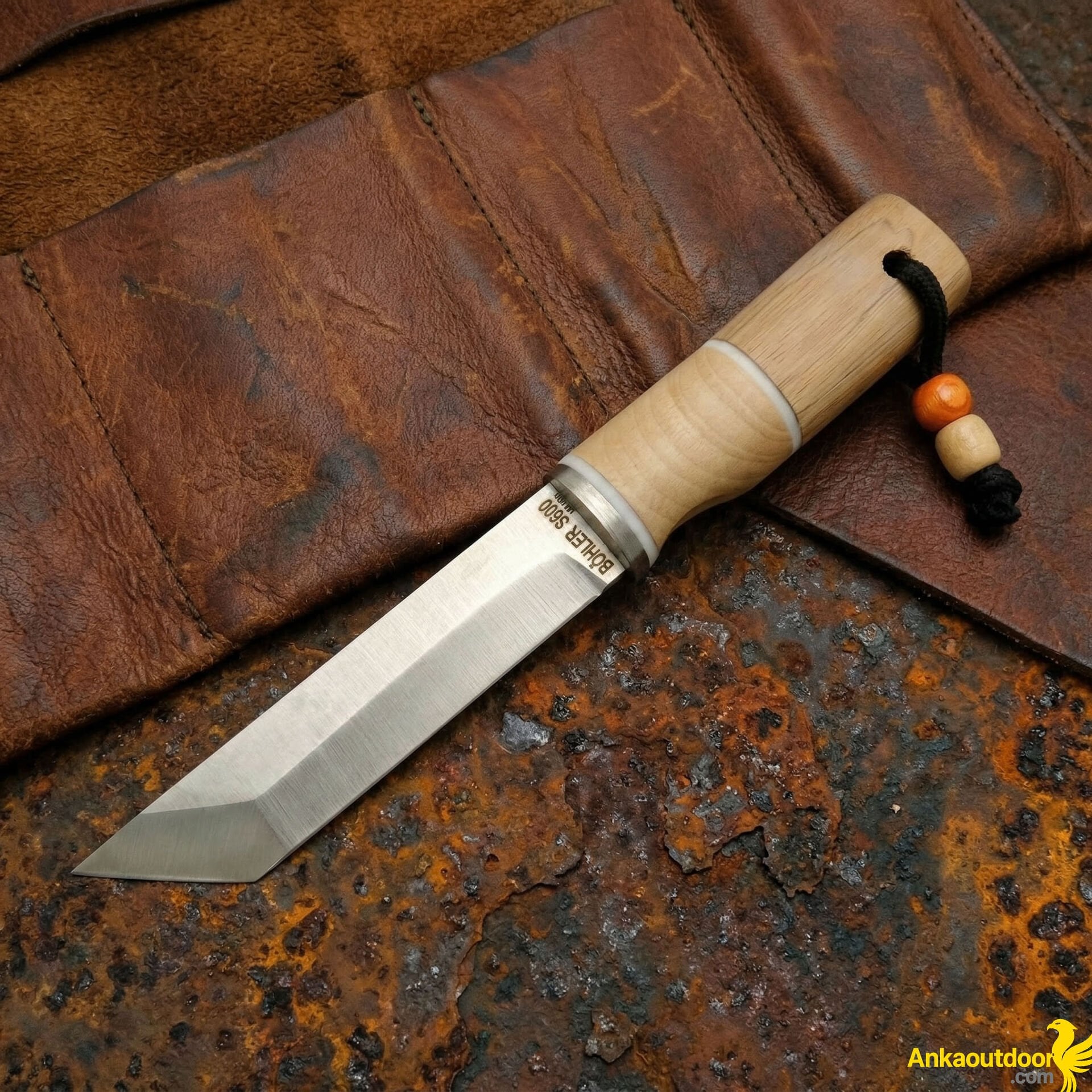 S600 Böhler Tanto yerli üretim bushcraft bıçak