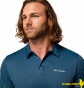 Columbia Hike Polo T-Shirt Mavi