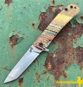 Bordo Desert Hex Tanto Çakı