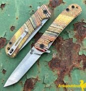 Bordo Desert Hex Tanto Çakı
