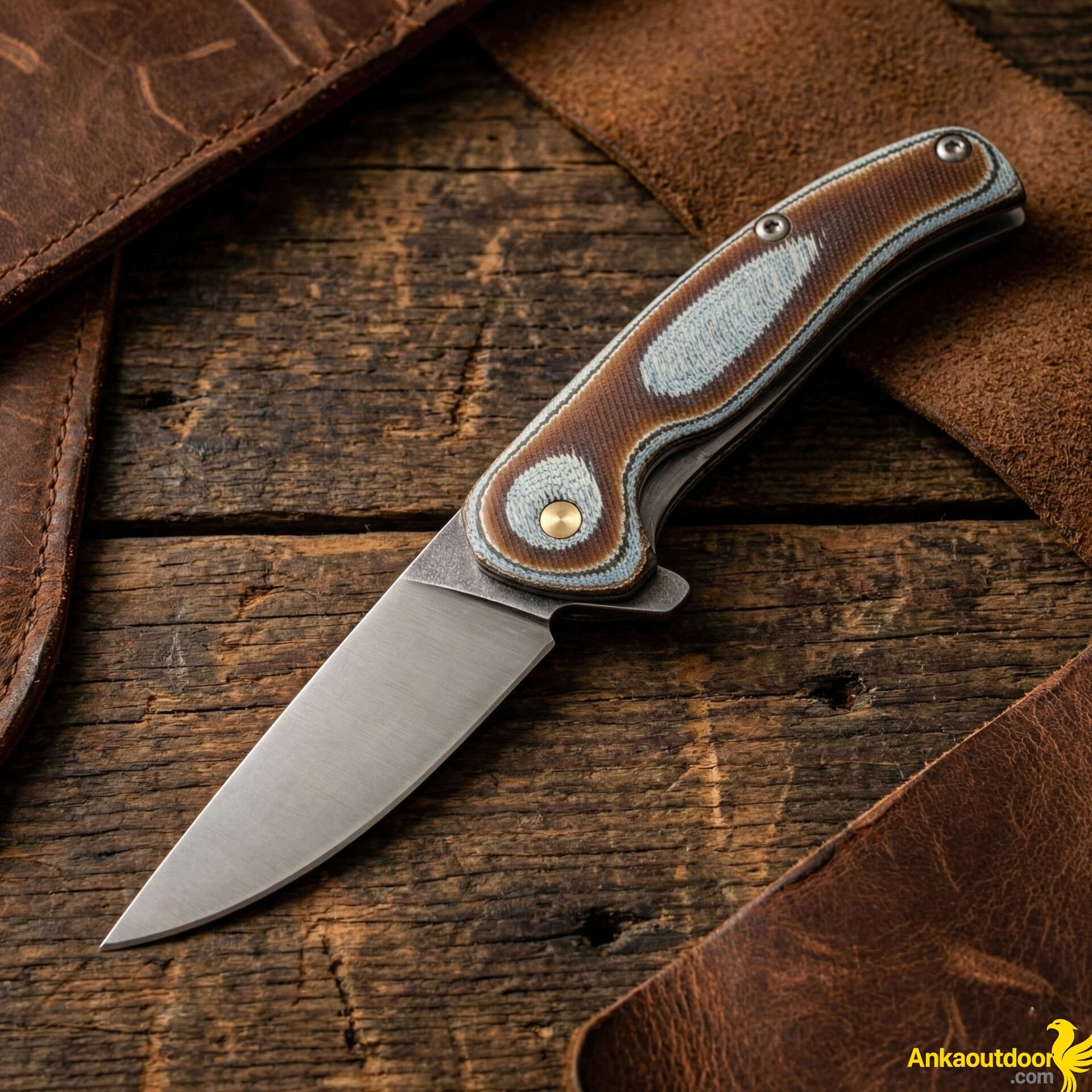 Aktürk 4116 Çizgili Kurt Çakı