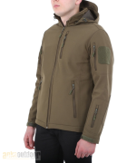 Vogel Shark Skin SoftShell Mont Jandarma Kamuflaj - L