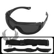 Mause Tactical UV Koruyucu Gözlük Siyah