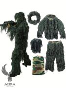 Ghillie Suit Keskin Nişancı Gizlenme Ağı