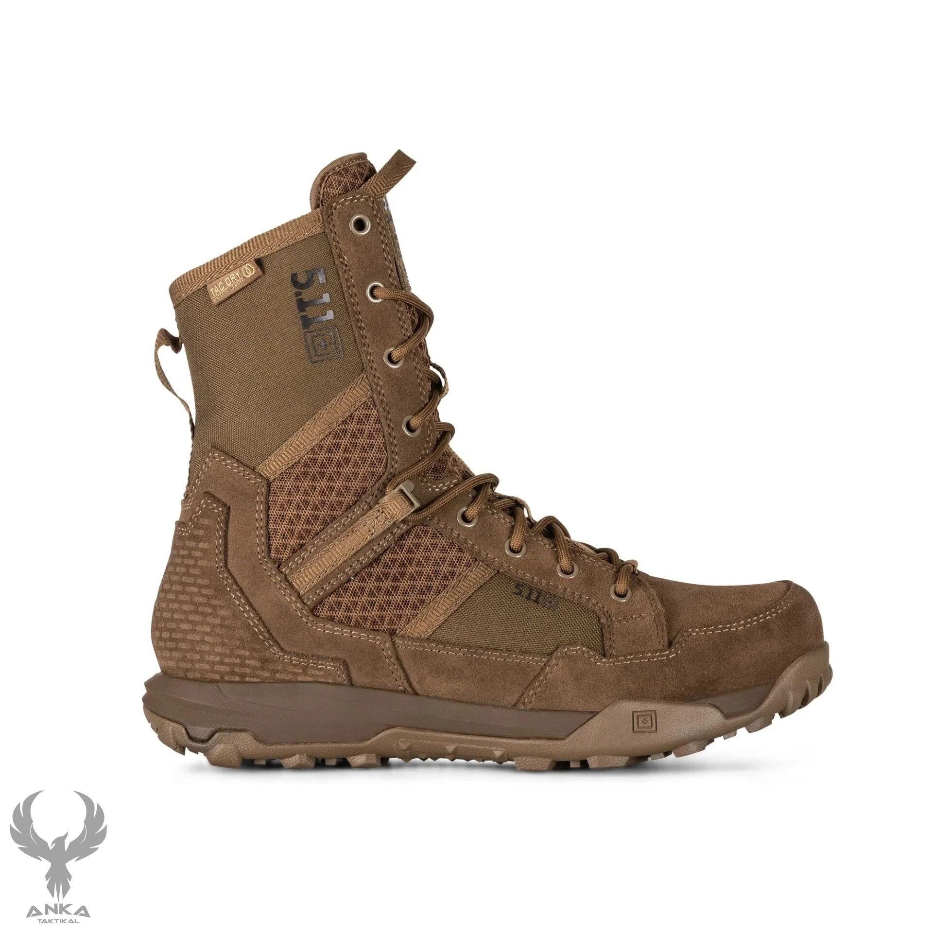 5.11 Tactical A/T 8 İnç Fermuarsız Bot Coyote