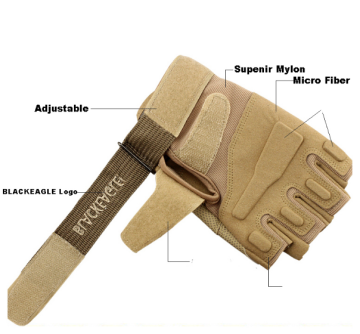 Tactical Kesik Parmak Eldiven