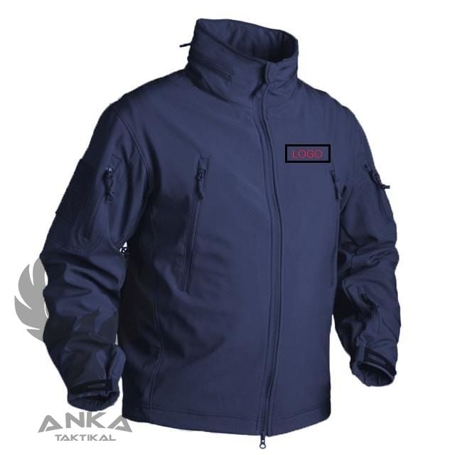 Anka Taktikal Softshell Mont Lacivert - L