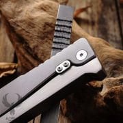 Gun Metal Gravity Mekanik Tanto Bıçak