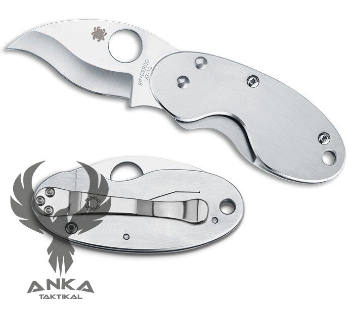 Spyderco Cricket Çakı Blue Nishijin Spyderedge