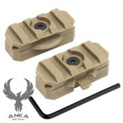 Taktik Kask Yan Ray Adaptörü Bej