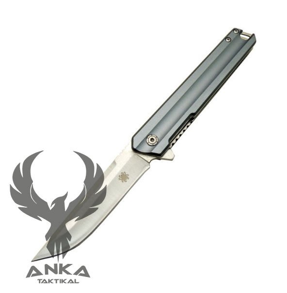 Spyderco Champion Spring Assist Çakı Gri