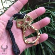 Skull Parmak Muşta Paracord İpli