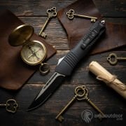 Microtech Troodon Sustalı Bıçak Balık Sırtı