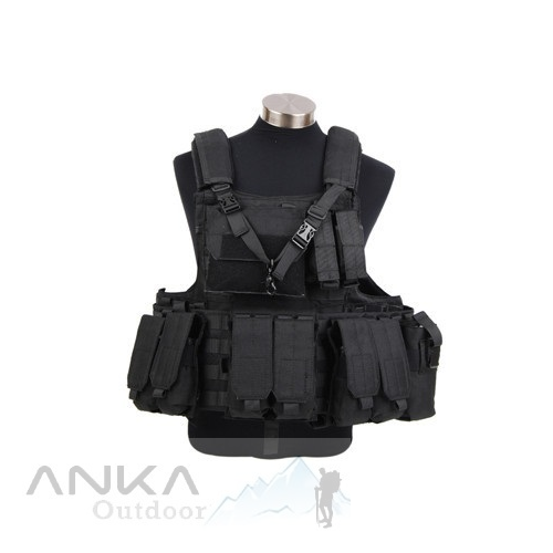 Assault Hücum Yeleği Siyah