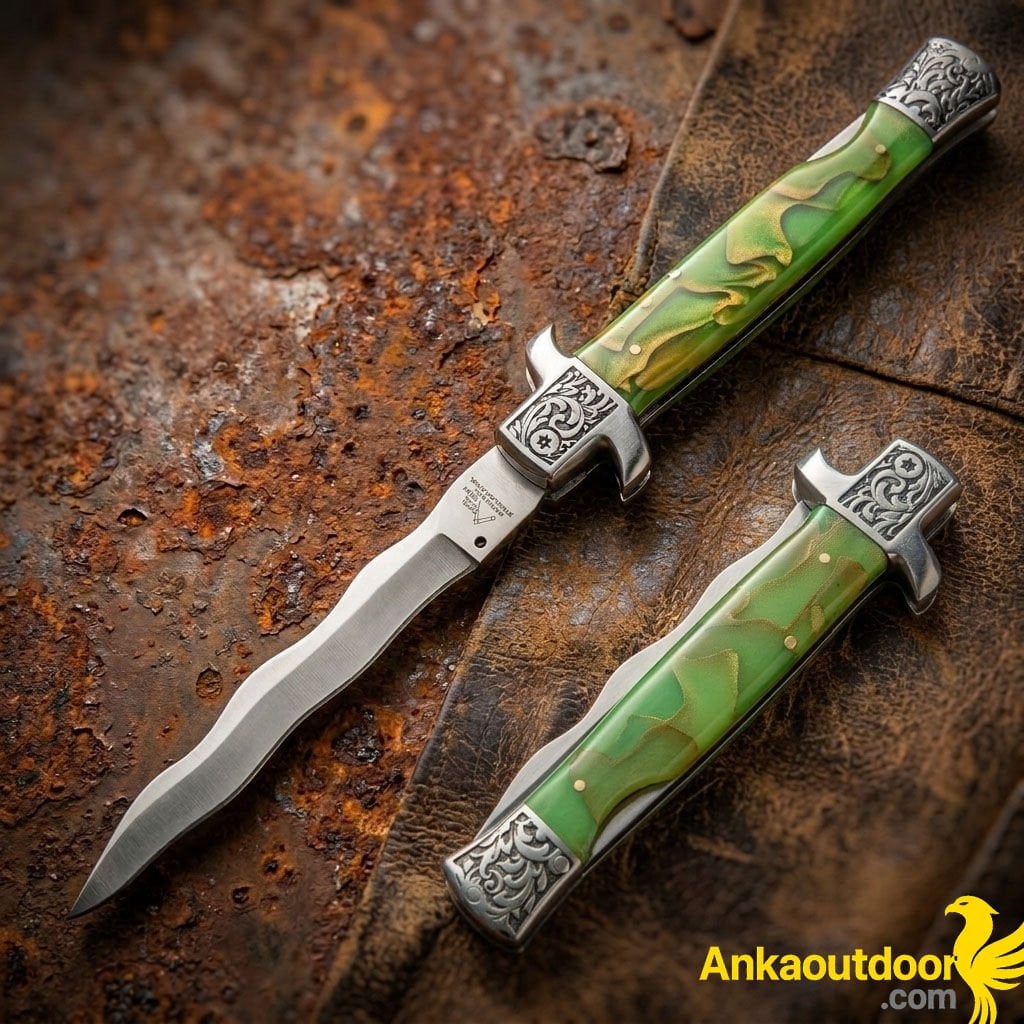 AKC Royal Verdant Kriss Çakı yeşil kriss model