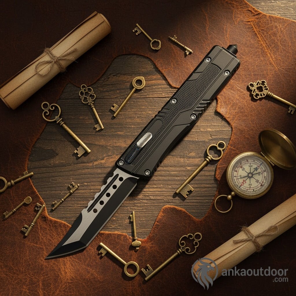 Microtech Hellhaund Tanto OTF Çakı