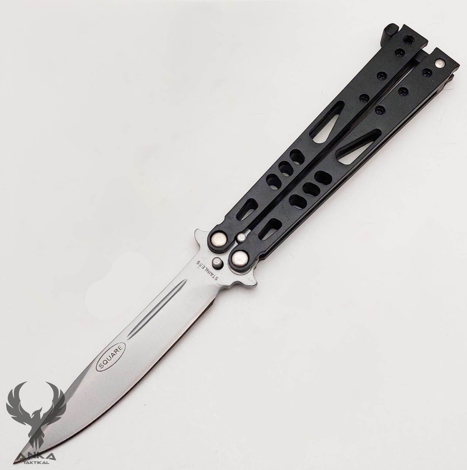 Square Balisong Kelebek Çakı